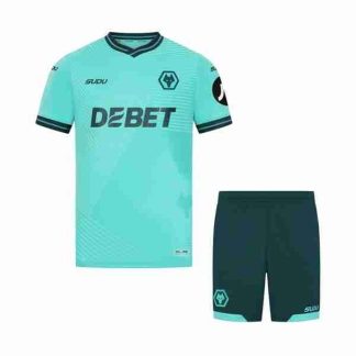 Equipacion Wolves Conjunto Niños Segunda 2025 2026