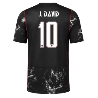 J. DAVID NO.10 Equipacion Canadá Segunda 2026-Versión Jugador