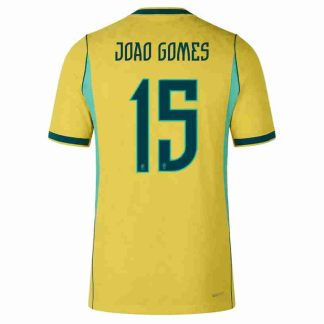 JOAO GOMES NO.15 Equipacion Brasil Primera 2026-Versión Jugador