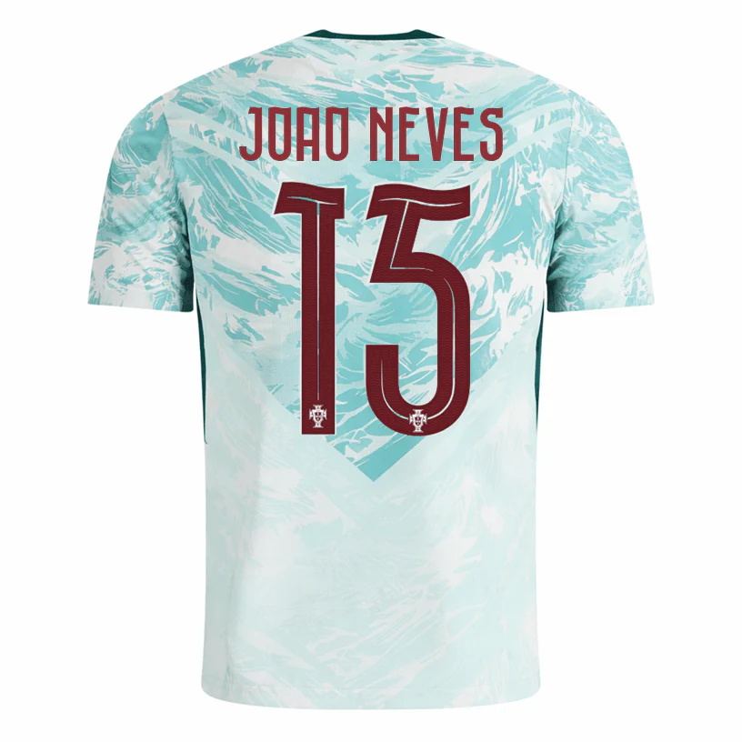 JOAO NEVES NO.15 Equipacion Portugal Segunda 2026-Versión Jugador