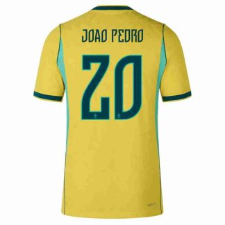 JOAO PEDRO NO.20 Equipacion Brasil Primera 2026-Versión Jugador