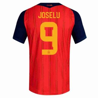 JOSELU NO.9 Equipacion España Primera 2026-Versión Jugador