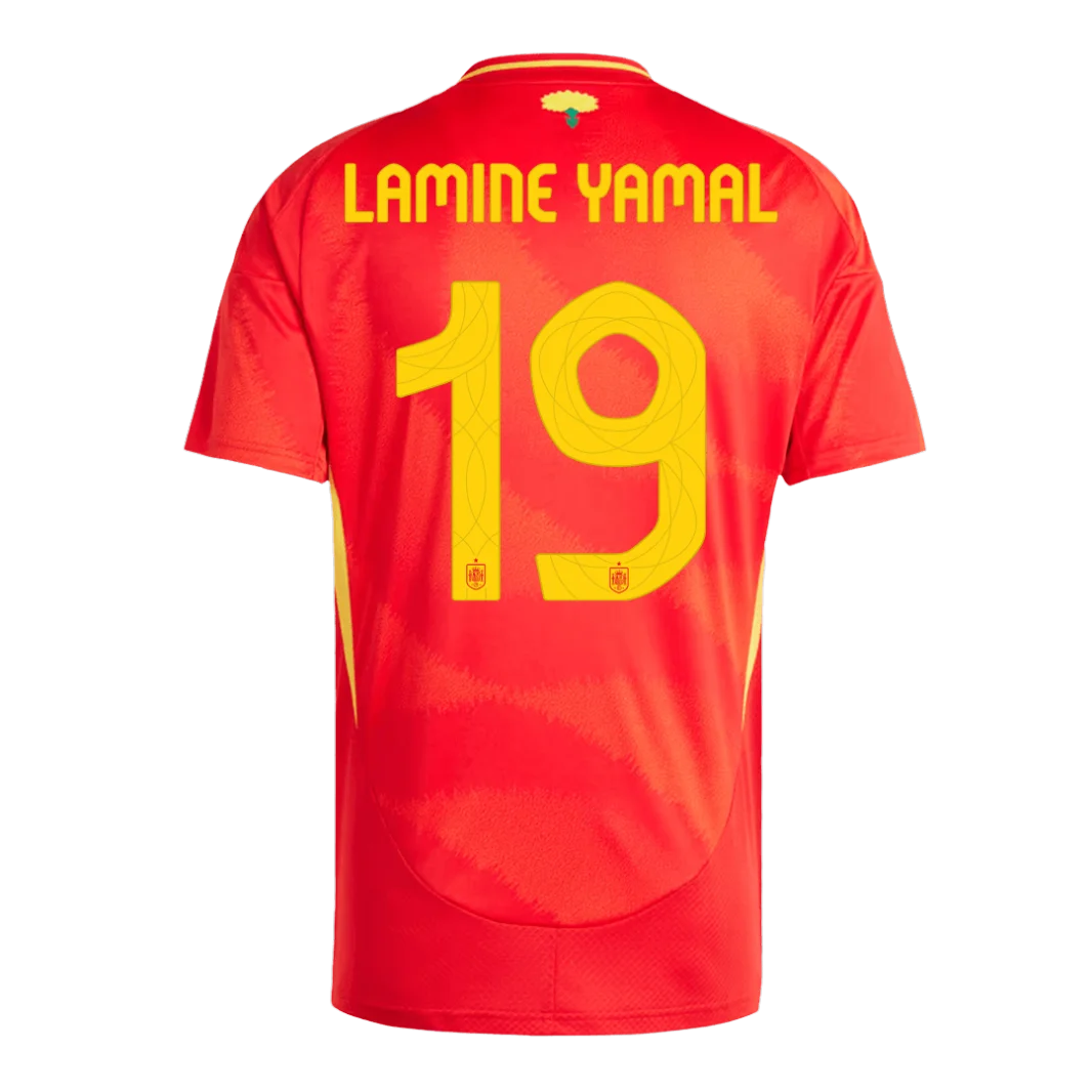 LAMINE YAMAL NO.19 Equipacion España Primera 2024