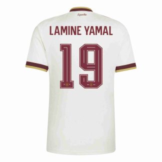 LAMINE YAMAL NO.19 Equipacion España Segunda 2026-Versión Jugador