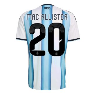 MAC ALLISTER NO.20 Equipacion Argentina Primera 2026-Versión Jugador