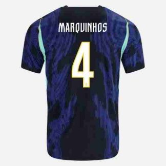 MARQUINHOS NO.4 Equipacion Brasil Segunda 2026-Versión Jugador
