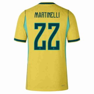 MARTINELLI NO.22 Equipacion Brasil Primera 2026-Versión Jugador
