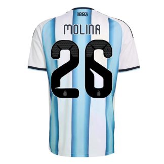 MOLINA NO.26 Equipacion Argentina Primera 2026-Versión Jugador