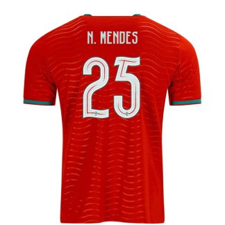 N. MENDES NO.25 Equipacion Portugal Primera 2026-Versión Jugador