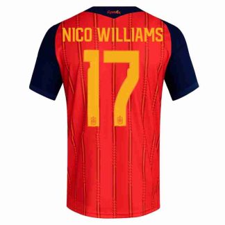 NICO WILLIAMS NO.17 Equipacion España Primera 2026-Versión Jugador
