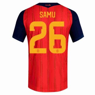 SAMU NO.26 Equipacion España Primera 2026-Versión Jugador