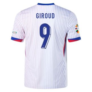 Olivier Giroud NO.9 Equipacion Francia Segunda 2024