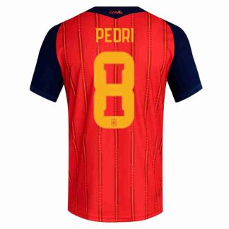 PEDRI NO.8 Equipacion España Primera 2026-Versión Jugador