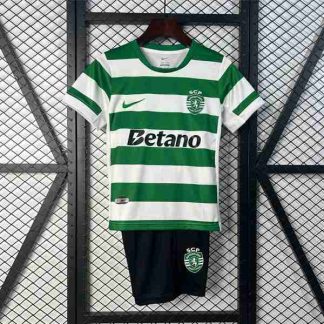 Equipacion Sporting De Lisboa Conjunto Niños Primera 2025 2026