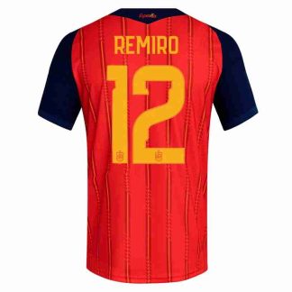 REMIRO NO.12 Equipacion España Primera 2026-Versión Jugador