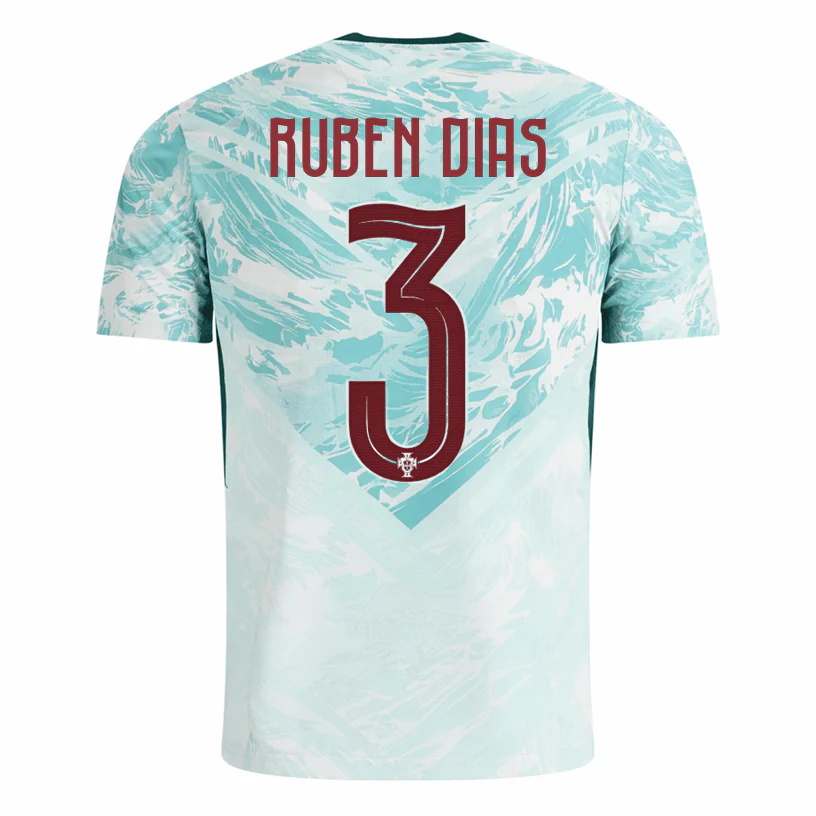 RUBEN DIAS NO.3 Equipacion Portugal Segunda 2026-Versión Jugador