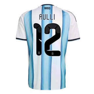 RULLI NO.12 Equipacion Argentina Primera 2026-Versión Jugador