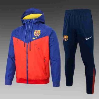 Rompevientos FC Barcelona Conjunto 2025 2026 Azul Rojo