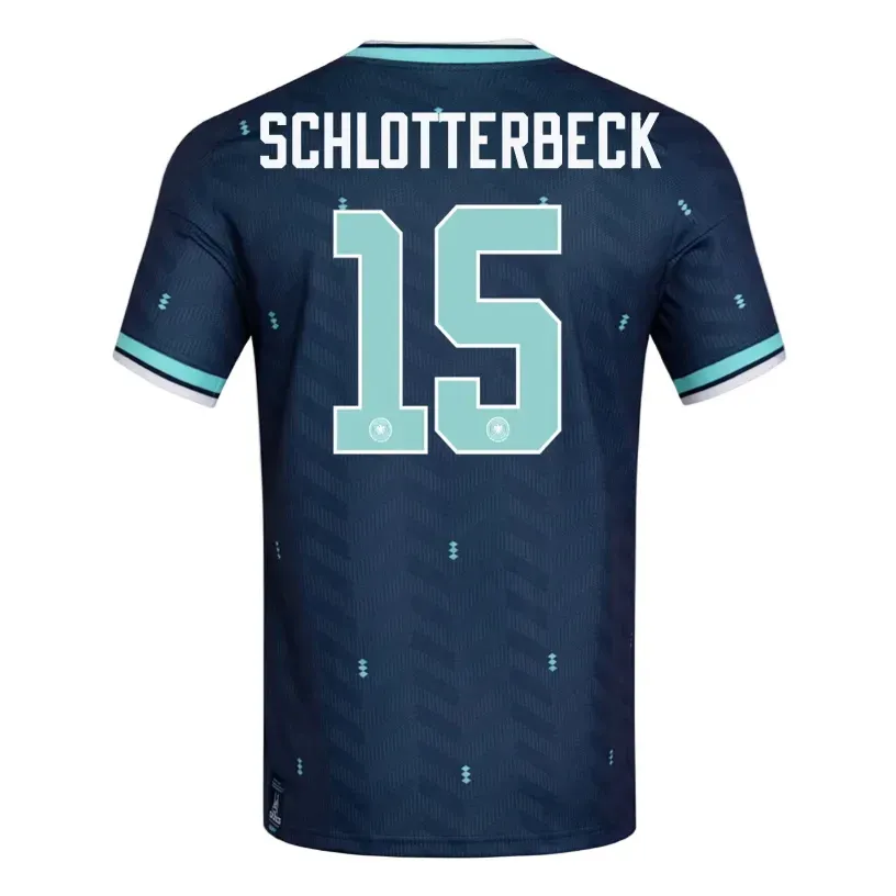 SCHLOTTERBECK NO.15 Equipacion Alemania Segunda 2026-Versión Jugador