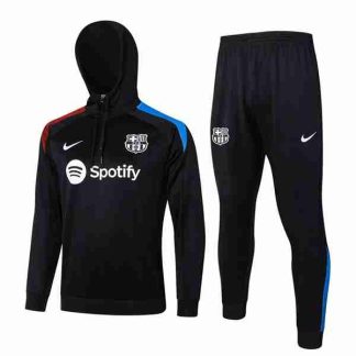 Sudadera Con Capucha FC Barcelona 2024 2025 Negro
