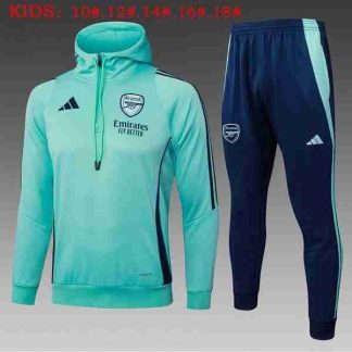 Sudadera Con Capucha Niños Arsenal 2025 2026 Verde