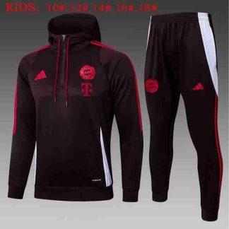 Sudadera Con Capucha Niños Bayern Munich 2025 2026 Rojo