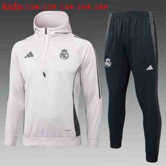 Sudadera Con Capucha Ninos Real Madrid 2025 2026 Rosa