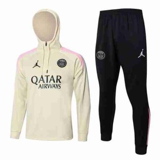 Sudadera Con Capucha Paris Saint Germain 2024 2025 Amarillo Rosa