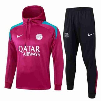 Sudadera Con Capucha Paris Saint Germain 2024 2025 Rojo