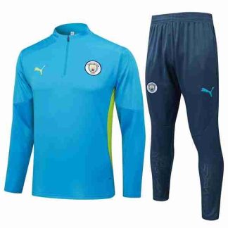 Sudadera De Entrenamiento Manchester City 2025 2026 Azul
