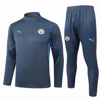 Sudadera De Entrenamiento Manchester City 2025 2026 Gris