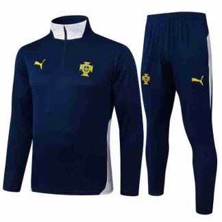 Sudadera De Entrenamiento Portugal 2025 2026 Azul