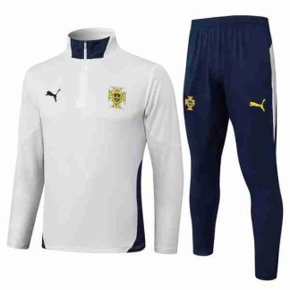 Sudadera De Entrenamiento Portugal 2025 2026 Blanco