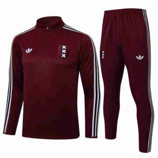 Sudadera Entrenamiento Ajax De Ámsterdam 2025 2026 Rojo