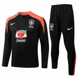 Sudadera Entrenamiento Brasil 2026 2027 Negro