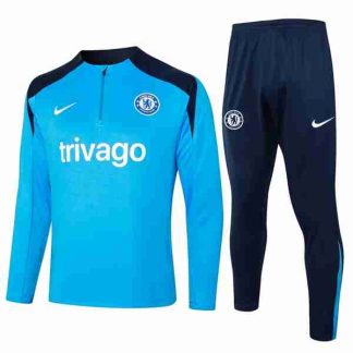 Sudadera Entrenamiento Chelsea 2024 2025 Azul
