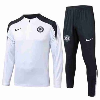 Sudadera Entrenamiento Chelsea 2025 2026 Blanco