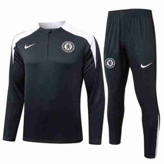 Sudadera Entrenamiento Chelsea 2025 2026 Negro