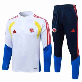 Sudadera Entrenamiento Columbia 2026 2027 Blanco