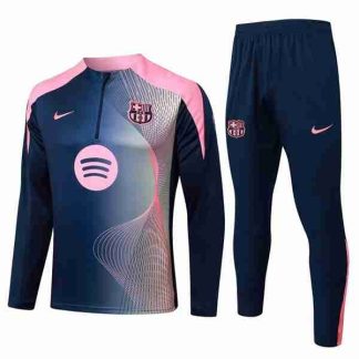 Sudadera Entrenamiento FC Barcelona 2026 2027 Azul Rosa
