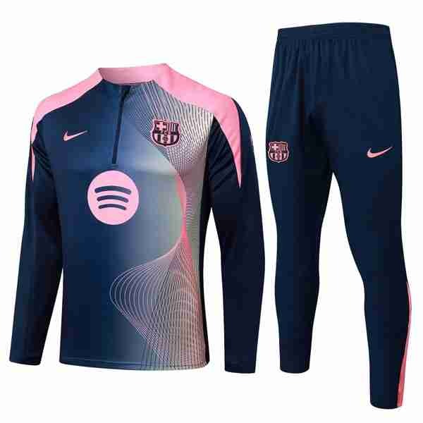 Sudadera Entrenamiento FC Barcelona 2026 2027 Azul Rosa