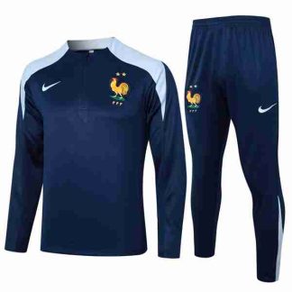 Sudadera Entrenamiento Francia 2024 25 Azul