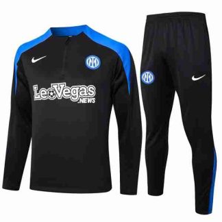 Sudadera Entrenamiento Inter Milan 2024 2025 Negro Azul