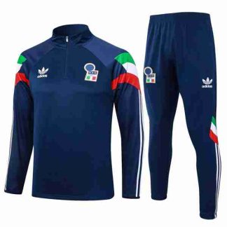 Sudadera Entrenamiento Italia 2024 2025 Azul