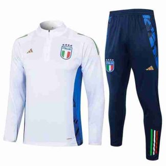 Sudadera Entrenamiento Italia 2024 2025 Blanco