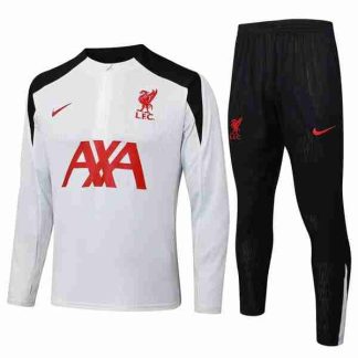 Sudadera Entrenamiento Liverpool 2025 2026 Blanco
