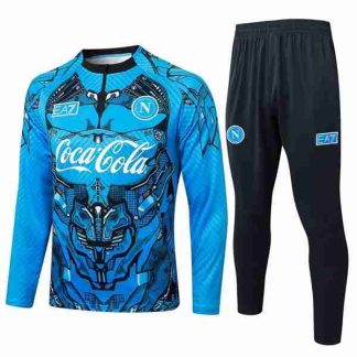 Sudadera Entrenamiento Napoli 2025 2026 Azul