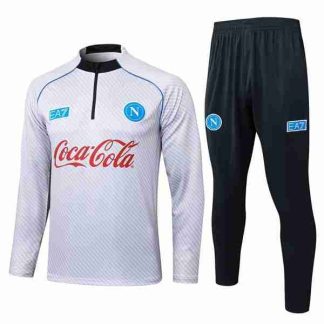 Sudadera Entrenamiento Napoli 2025 2026 Blanco