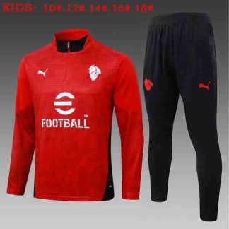 Sudadera Entrenamiento Niños AC Milan 2026 2027 Rojo