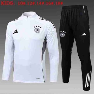 Sudadera Entrenamiento Niños Alemania 2026 2027 Blanco